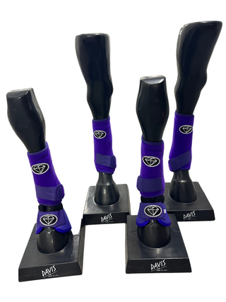 PURPLE - Diamond Sport Boots Set