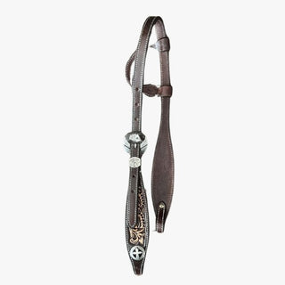 Chocolate one ear Headstall