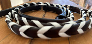 Leather Braided Reins